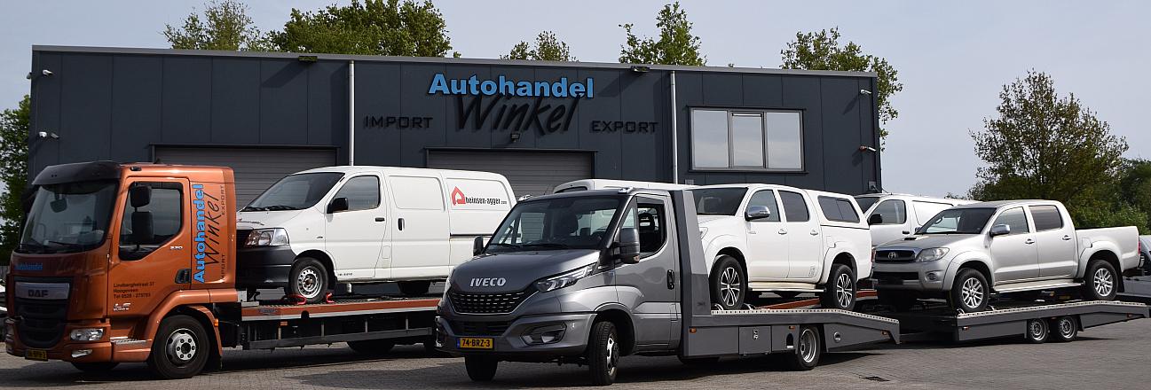 Auto transport in binnenland en buitenland