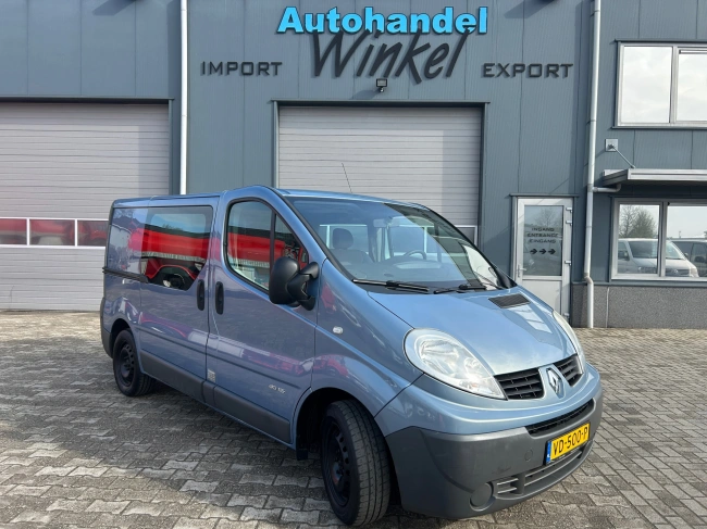Renault Trafic - 2.0 dCi DUB. CAB. 84KW AIRCO 6 pers. LKW