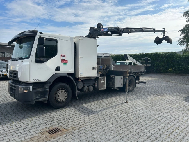 Renault D-WIDE TIPPER CRANE  - HMF 1320