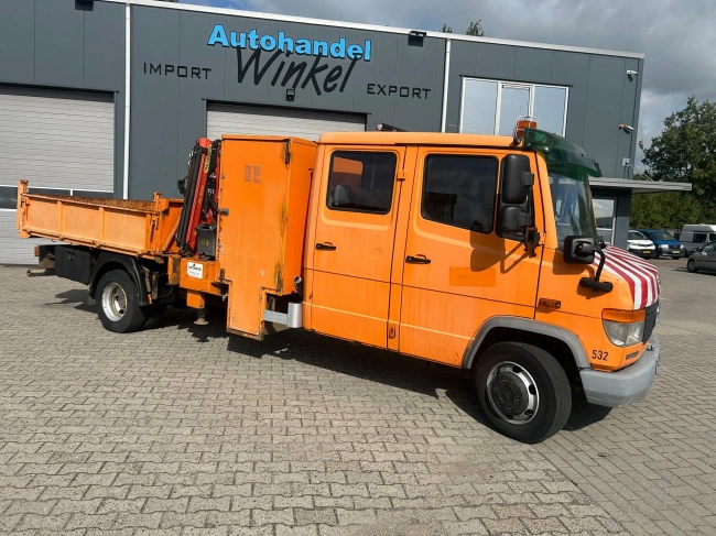 Mercedes-Benz Vario - 814 D KIPPER + KRAAN PALFINGER