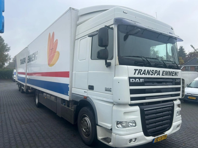 DAF FA XF105 - KOELCOMBI TRS  TRUCK + AANHANGER