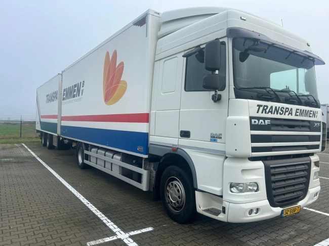 DAF FA XF105 - ICM BURG AANHANGER